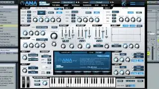 ANA Synthesiser Oscillator Walkthrough