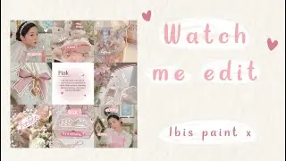 Moodboard Corat Coret Ibis Paint #2 – [watch me edit]