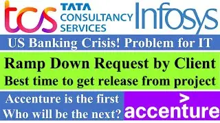 TCS Ramp Down Request By Client | Best time to get release from project | Accenture Mass Layoff #tcs