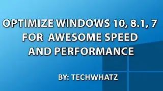 How to increase speed of Windows 10 for awesome performance