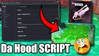 UPDATED Da Hood Script Hack / GUI: Money Farm + Kill Everyone! Pastebin 2023