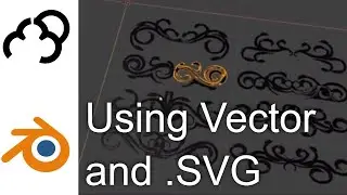 Blender 2.8 - Vector and SVG files - Adobe Illistrator