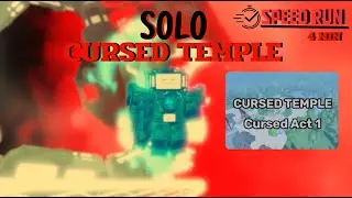 How to beat Cursed temple Act 1 in 4 min ! 🔥| Skibidi defense EP.10