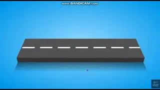 CSS Endless Road Animation Effects | CSS Isometric Design 