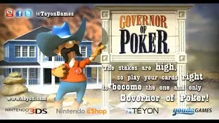 Governor of Poker on Nintendo 3DS Trailer (Delisted Games)