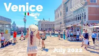 Venice, Italy 🇮🇹 | July 2022 - 4K/60fps HDR Walking Tour