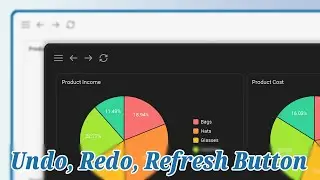 Create Undo Redo and Refresh Button In Dashboard Project Using Java Swing