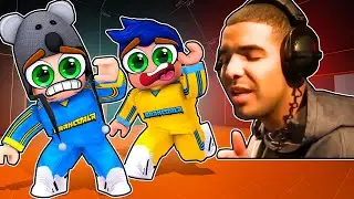 CUIDADO COM O DRAKE NO ROBLOX EVADE - Brancoala Games