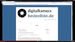 Digitalkamera Bestenliste