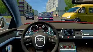 City Car Driving - Audi S8 V10 | Normal Driving