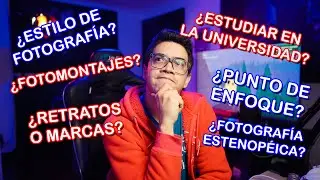 RESPONDIENDO PREGUNTAS DE FOTOGRAFÍA DE MIS SUSCRIPTORES!!