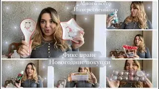 ФИКС ПРАЙС . НОВОГОДНИЕ ПОКУПКИ. КАК Я ДАВНО ВСЕ ЭТО ХОТЕЛА 😍😍😍😍😍 КРУТЫЕ НОВИНКИ