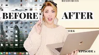DECLUTTERING + ORGANIZING my WHOLE LIFE! \\ Digital Declutter + Organization
