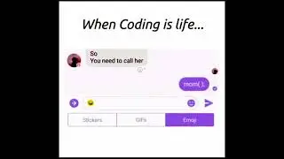 When coding is life 😍😘 | Programming Memes