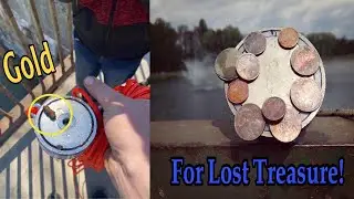 Deep Water Fishing Magnet review 2021 - best magnet fishing finds!