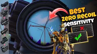 PUBG / BGMI World Best Sensitivity Settings 🔥 For All Devices Gyro And Non Gyro ✅ GB ALPHA