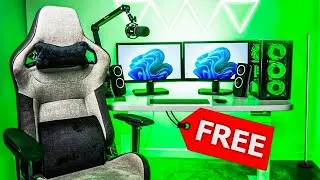 I Built a Gaming Setup for COMPLETELY FREE!