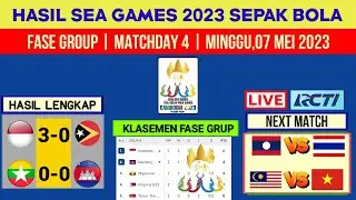 Hasil Sea Games 2023 Sepak Bola | Indonesia vs Timor Leste | Klasemen Sea Games Kamboja 2023 Terbaru