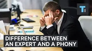 The difference between an expert and a phony