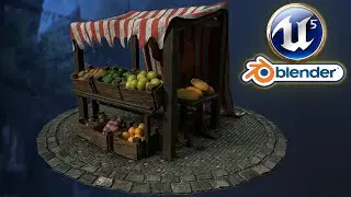Blender to Unreal Engine 5 | Start Learning Blender | Medieval Props