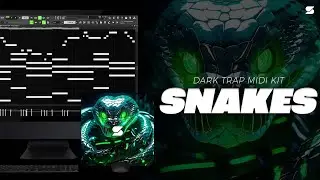 [+25] Best Dark Trap Midi Kit - SNAKES (GUNNA, FUTURE, LIL BABY, DRAKE) Free Piano Midi Pack 2024 🎹