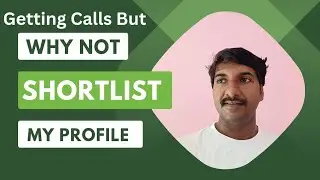 Calls are getting but not shortlisting my profile | @byluckysir