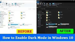 How to Enable Dark Mode in Windows 10 (Official) | Enable Dark Mode in Microsoft Edge