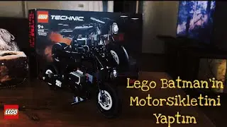 🦇 Batman'in Motosikleti (Batcycle/Batpod) LEGO Yapımı! 🏍️