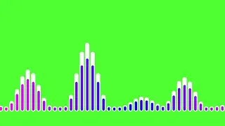 Audio Spectrum Visualizer Green Screen HD 2019 | #95