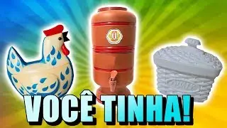 50 COISAS QUE TODO MUNDO TINHA EM CASA (ANOS 80 e 90)!