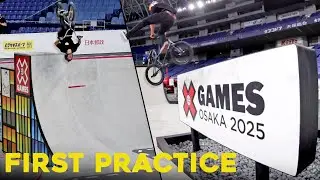 FIRST PRACTICE - X GAMES OSAKA 2025 - Plexiglass ramps, Format Changes, and Predictions