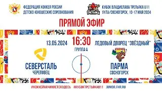 Кубок Третьяка U11. Северсталь – Парма | 13.05.2024, 16:30 МСК