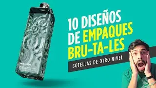 🍾  TOP 10 de diseños de PACKAGING de botellas - Diseño de empaques conceptuales