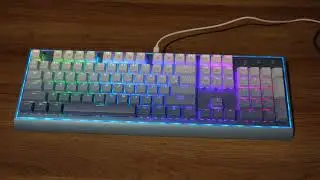 Redragon K654 BLUESIREN RGB Mechanical Gaming Keyboard Review (K654GWB-RBG)