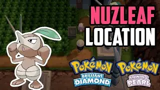 How to Catch Nuzleaf - Pokémon Brilliant Diamond & Shining Pearl