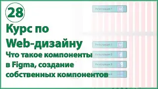 Что такое компонент в Figma. Использование компонентов для быстрого создания микроформатов в дизайне