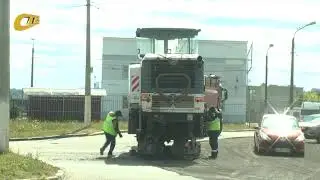 ДОРОЖНЫЕ РАБОЧИЕ ПРИСТУПИЛИ К РЕМОНТУ КОЛЬЦЕВОЙ ДОРОГИ В 10-М МИКРОРАЙОНЕ