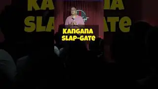 Kangana Slapgate | Stand-up Comedy by Abijit Ganguly #shorts #kanganaranaut #kejriwal