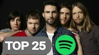 Top 25 | Maroon 5 MOST STREAMED SONGS ON SPOTIFY (2022)