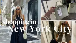 Come Shopping with me in NYC! | ZARA, Mango, Reiss try on haul