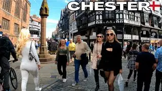 Walk in CHESTER one of the most BEAUTIFUL Cities in ENGLAND | Full City Centre Tour