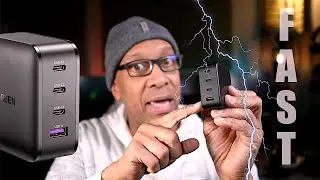 Best FAST USB Charger UGREEN GaN 100w 4-Ports | AWESOME Review!