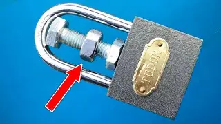 Very Few People Know This Method! Open Locks in 2 Minutes Easily