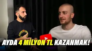 YouTube'dan Ayda 4 MİLYON TL Kazanmak! 