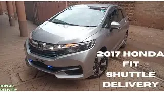 2017 Honda Fit Shuttle Delivery to a Client by Topcar. HOME AT LAST!