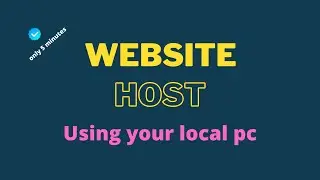 How to host website for free with your computer