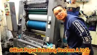 Offset Paper Printing Process A to Z.