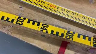 Surveyors' rod readings - decimals & fractions