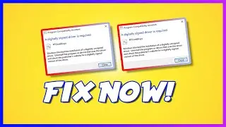 Fixed | A digital signed driver is required problem MSI afterburner