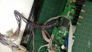 LED LCD  panel driver module test